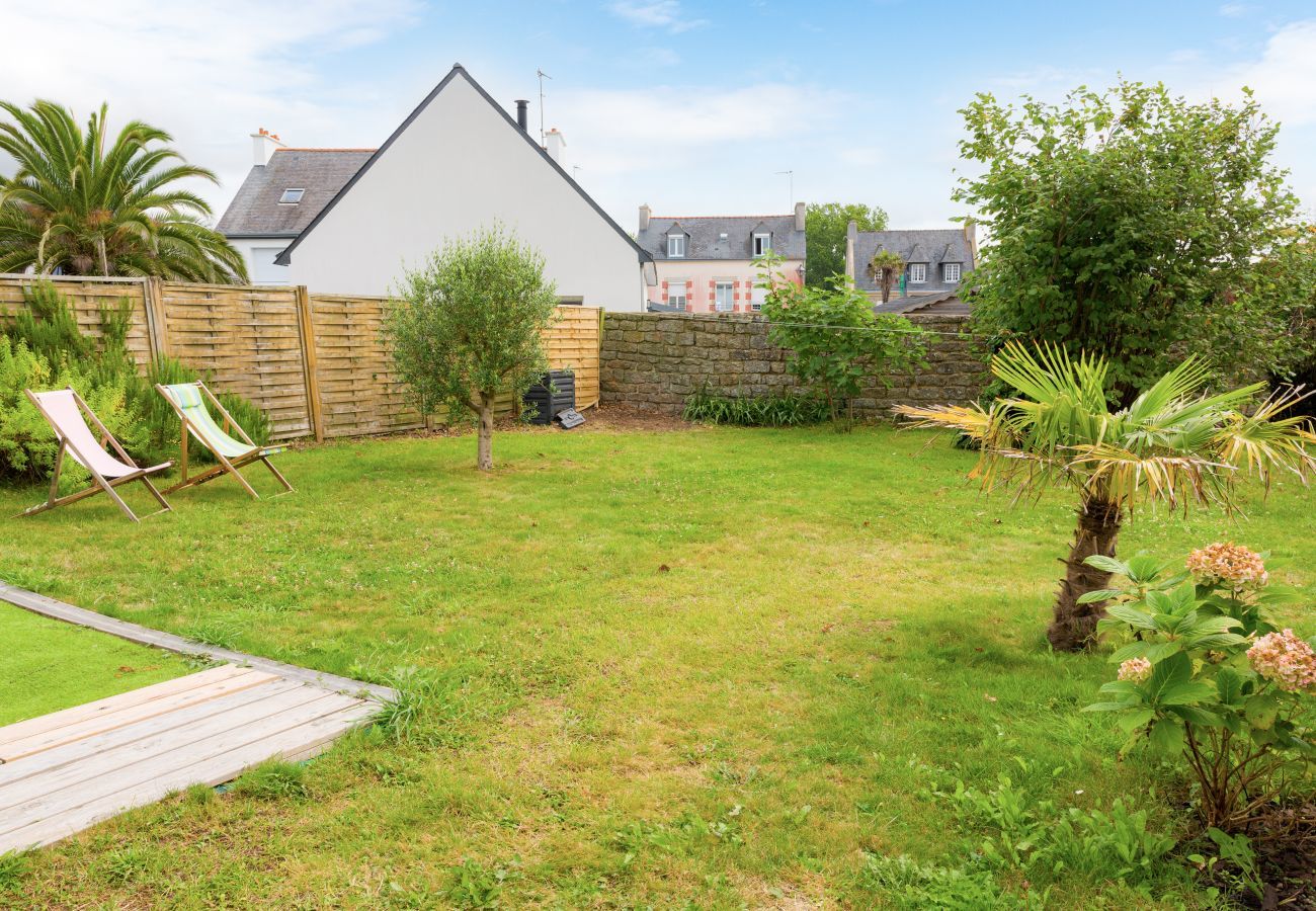 Ferienhaus in Névez - Névez Zentrum – Garten – 2 bis 8 Personen