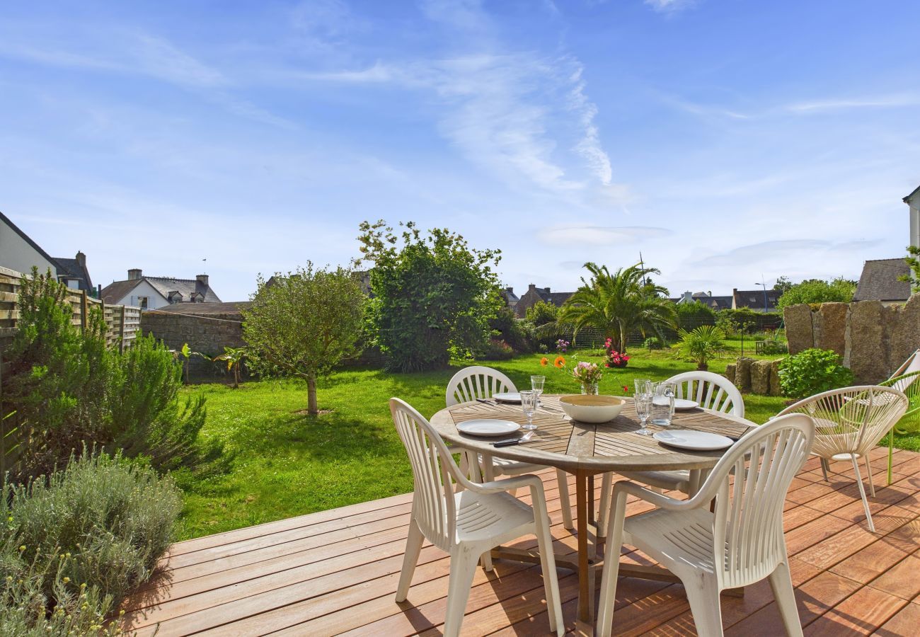 Ferienhaus in Névez - Névez Zentrum – Garten – 2 bis 8 Personen