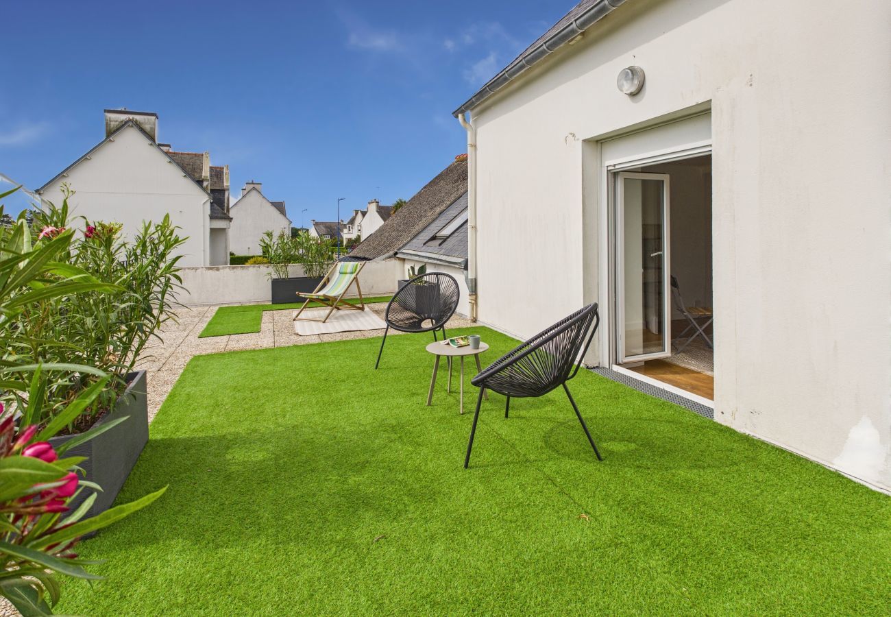 Ferienhaus in Névez - Névez Zentrum – Garten – 2 bis 8 Personen