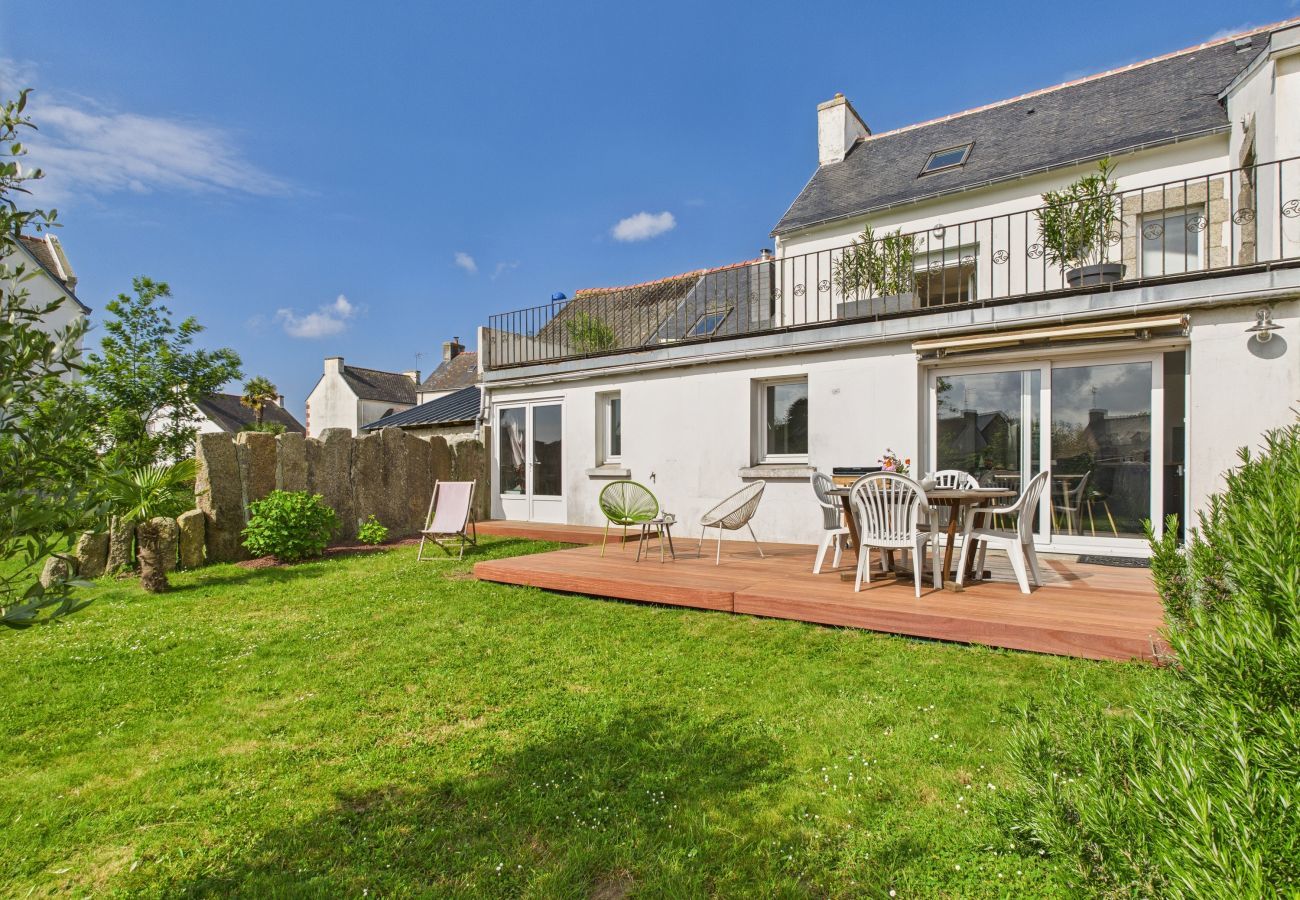 Ferienhaus in Névez - Névez Zentrum – Garten – 2 bis 8 Personen
