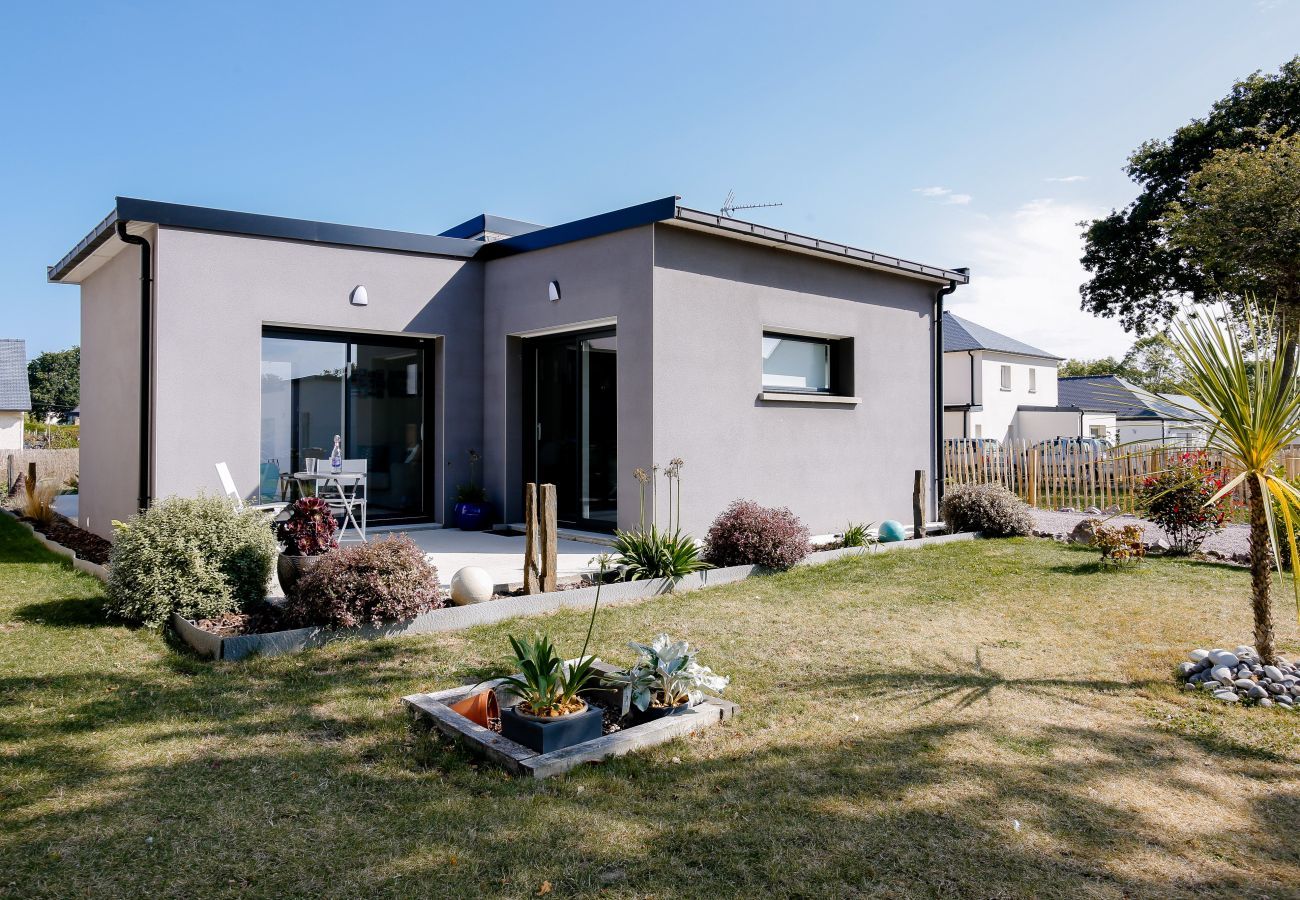 Ferienhaus in Erquy - Modernes Haus mit Garten - 5min zum Strand