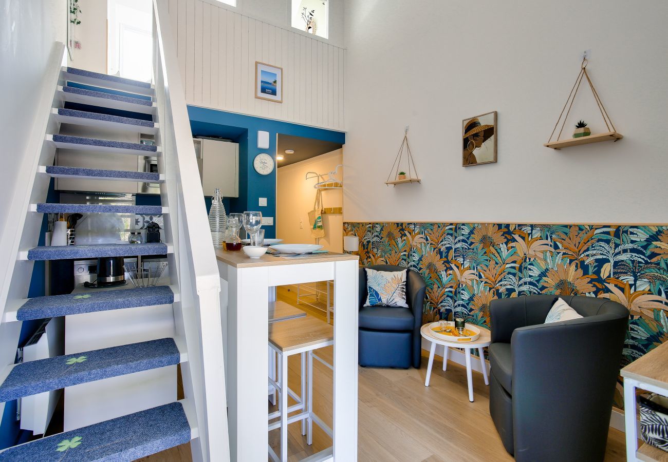 Studio in Dinard -  250 m vom Strand entfernt - Studio für 2 - Balkon