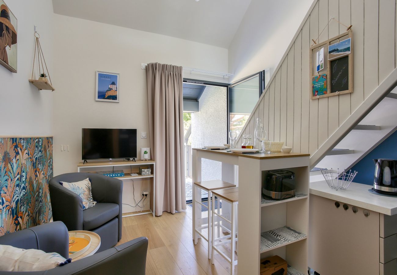 Studio in Dinard -  250 m vom Strand entfernt - Studio für 2 - Balkon