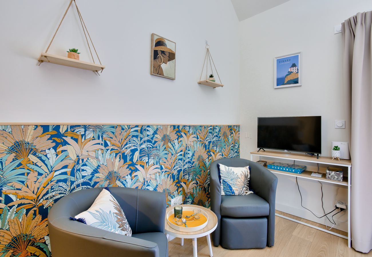 Studio in Dinard -  250 m vom Strand entfernt - Studio für 2 - Balkon