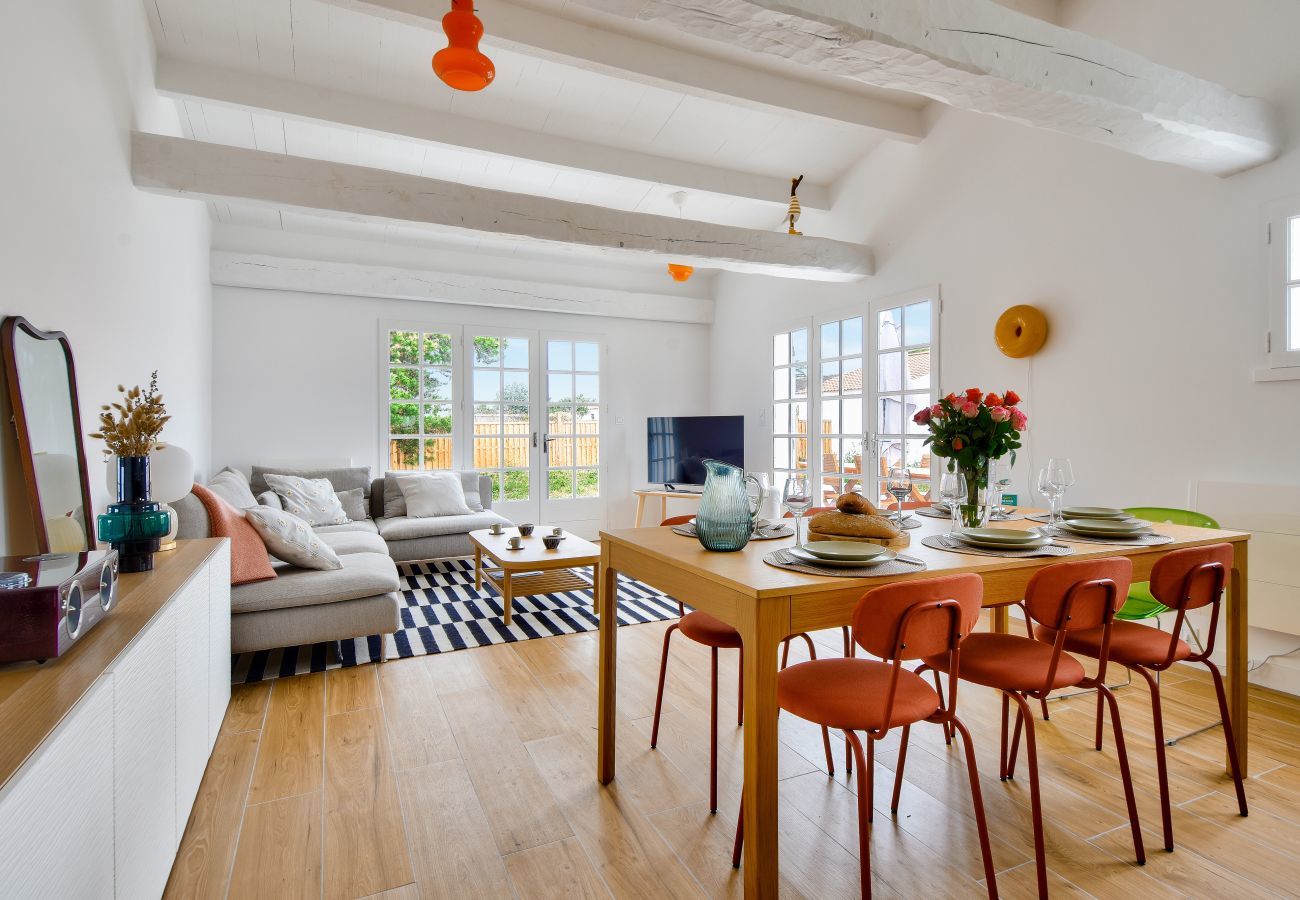 Ferienhaus in L'Epine - Haus 650 m vom Strand für 6 Erwachsene und 1 Kind