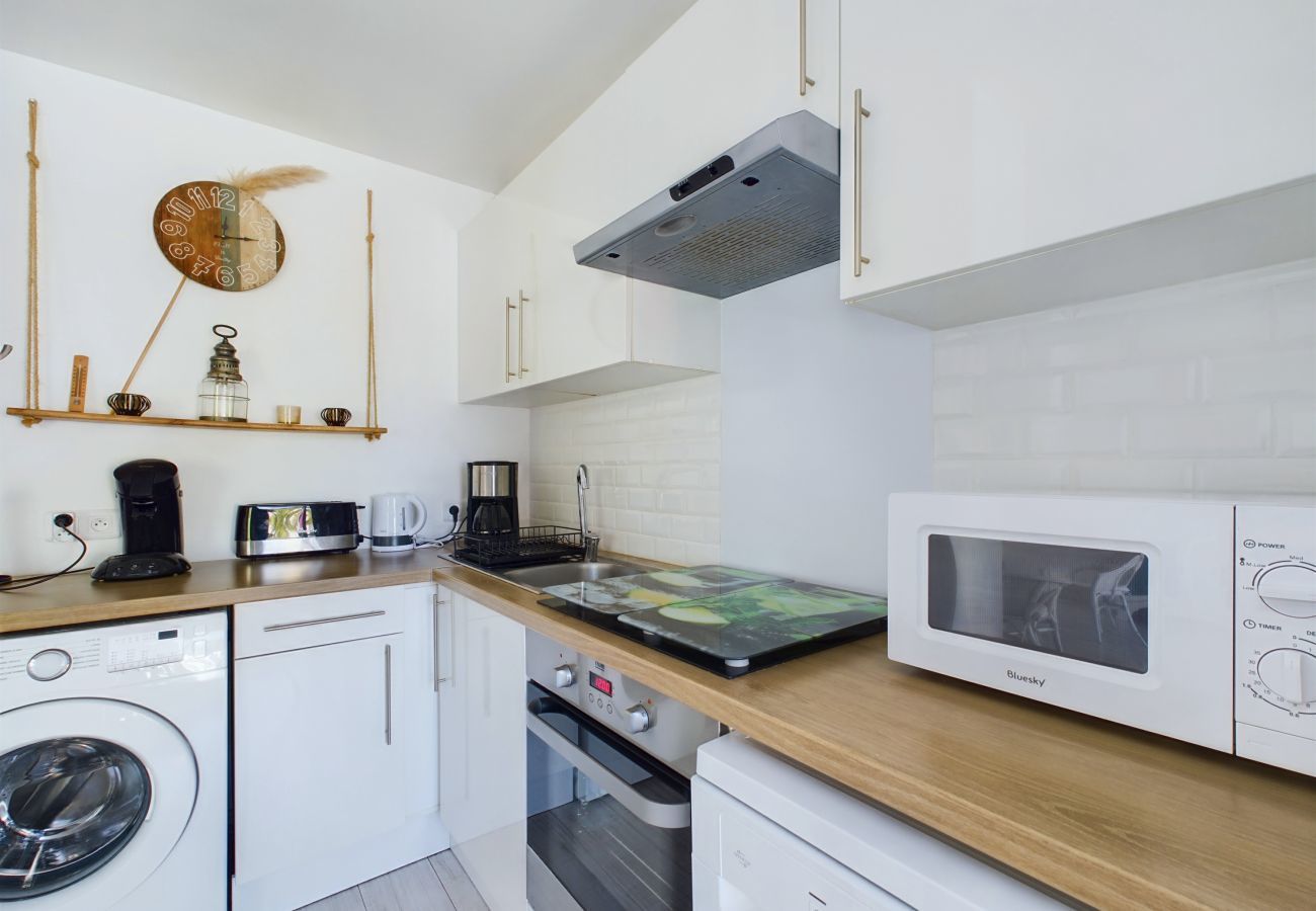 Ferienhaus in Saint-Hilaire-de-Riez - 550m vom Strand entfernt, hübsches Haus für 5