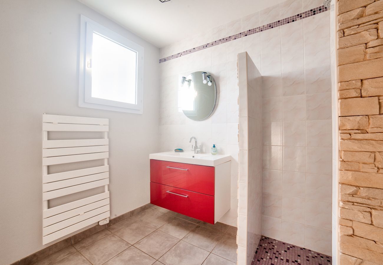 Ferienhaus in Saint-Vincent-sur-Jard - Haus für 10 - Natürliche Lagune und Entspannung