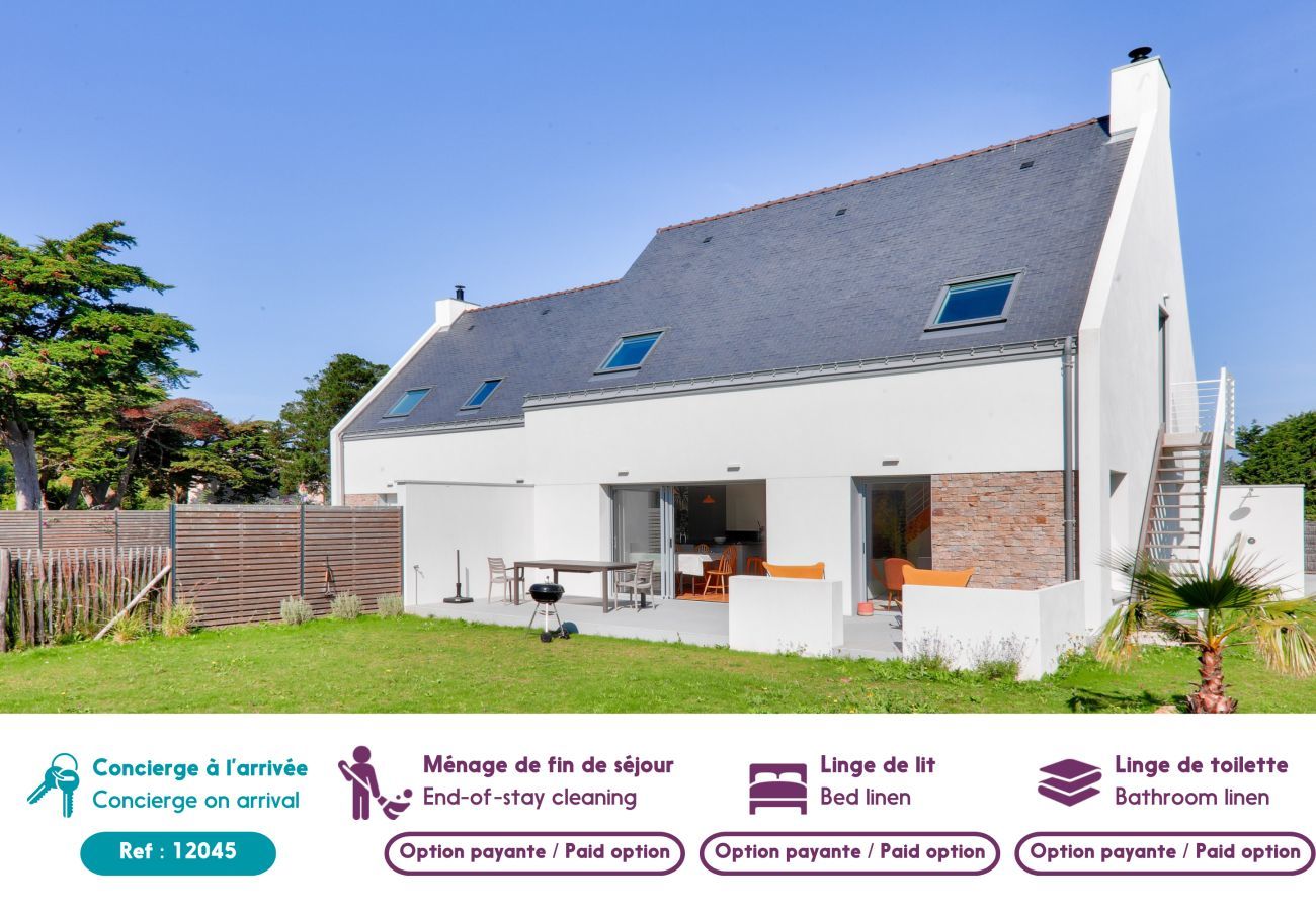 Ferienhaus in Sarzeau - 300m vom Strand, neues Haus