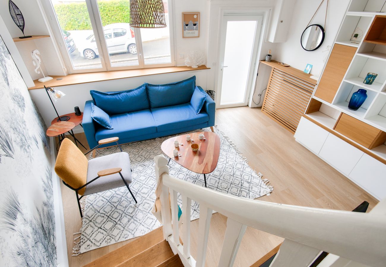 Ferienhaus in Dinard - 200m from the beach, cosy house for 4