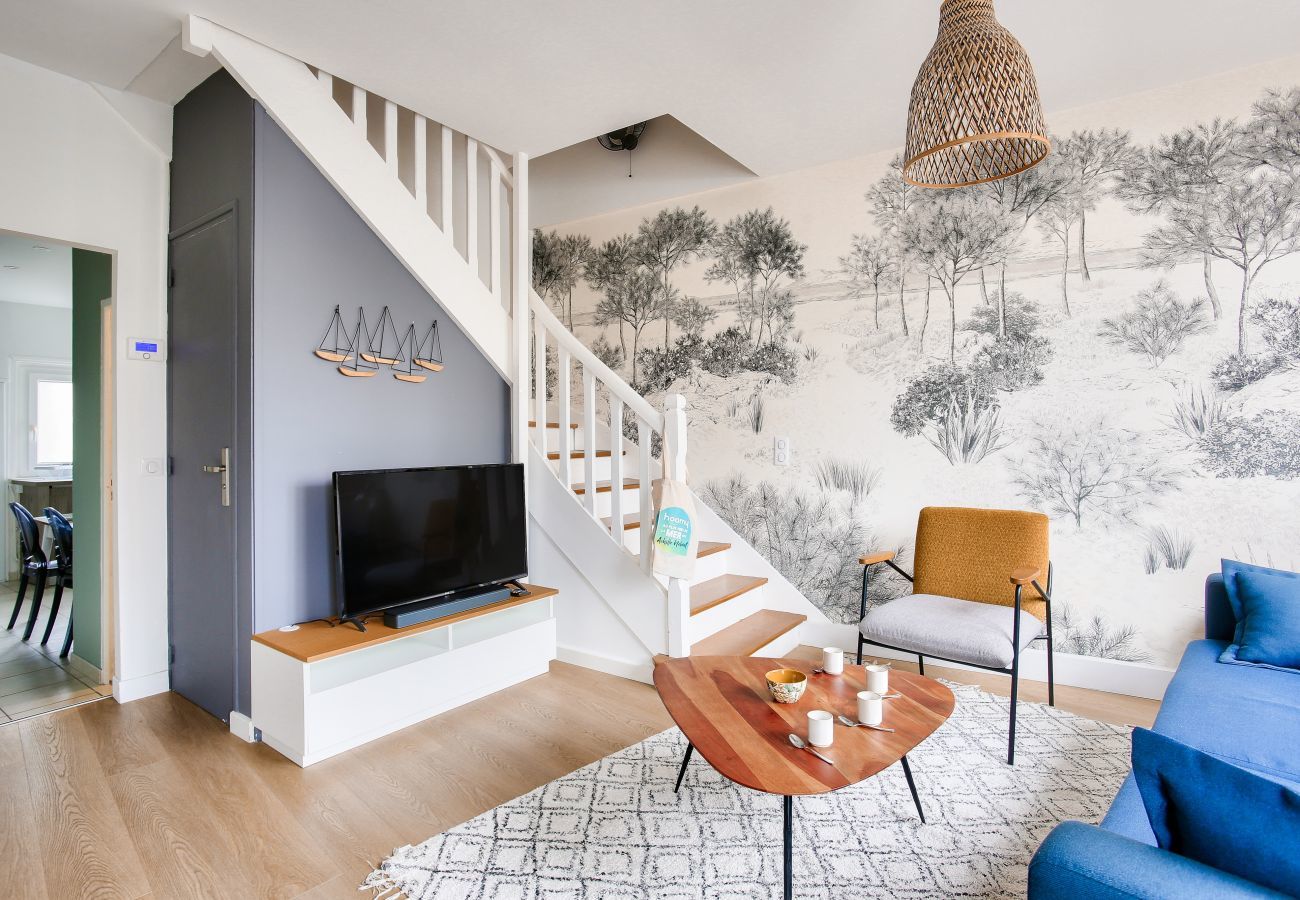 Ferienhaus in Dinard - 200m from the beach, cosy house for 4