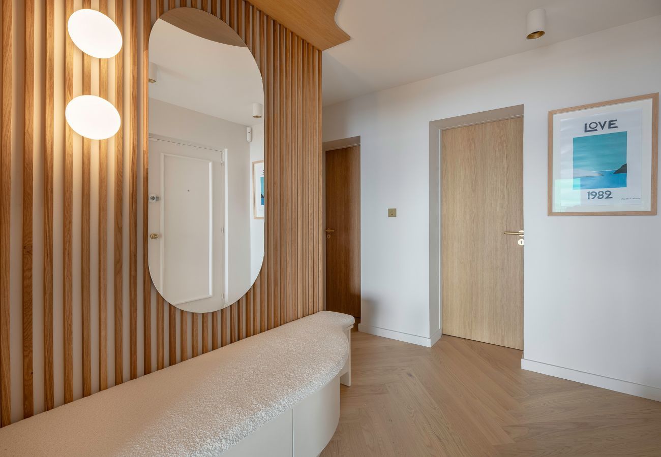 Ferienwohnung in La Baule-Escoublac - Luxuswohnung direkt am Meer, für 4