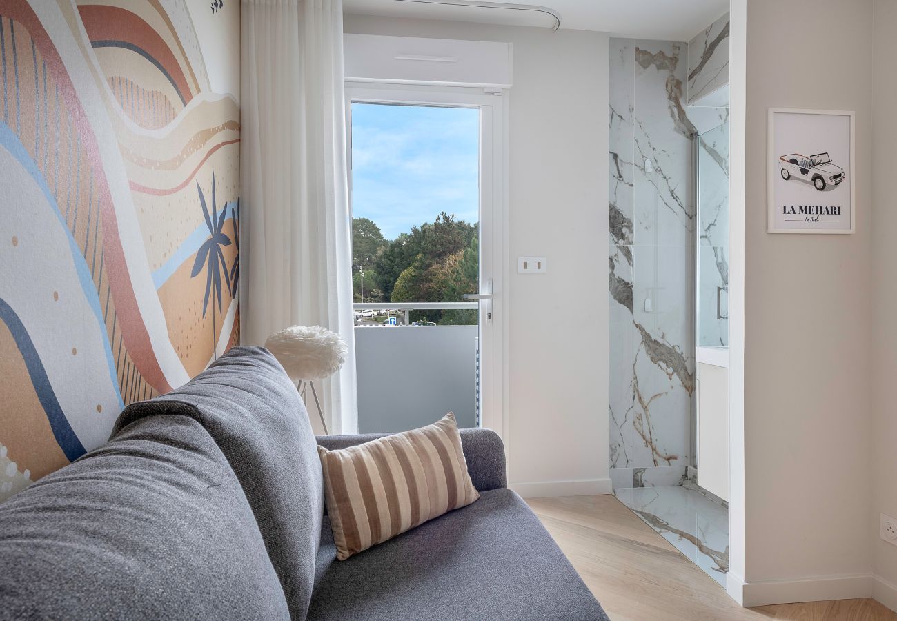 Ferienwohnung in La Baule-Escoublac - Luxuswohnung direkt am Meer, für 4