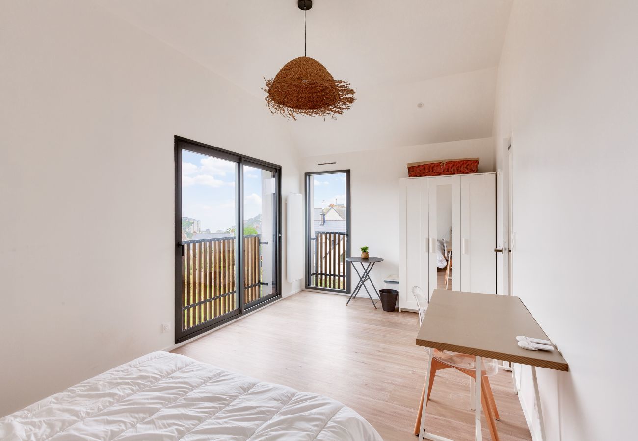 Ferienhaus in Pléneuf-Val-André - 800m vom Strand, neues Haus für 10, Pool
