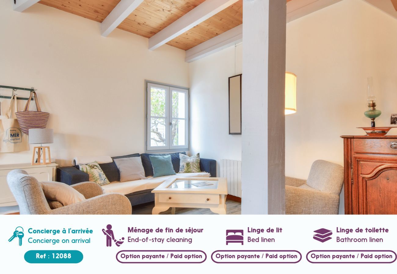 Ferienhaus in Noirmoutier-en-l´Ile - Haus für 6, in der Nähe des Stadtzentrums