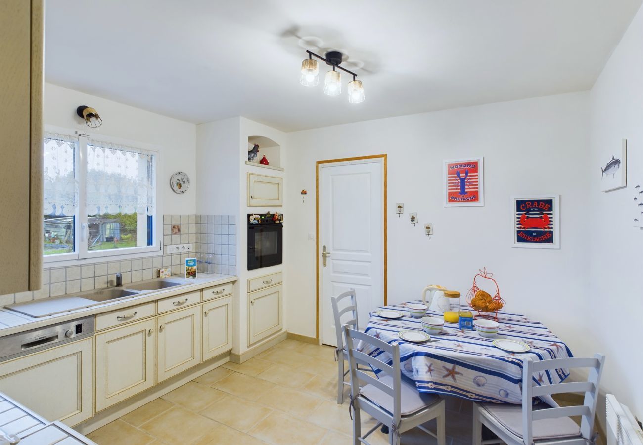 Ferienhaus in Penmarch - Penmarch Kerity, Haus für 9 mit garten