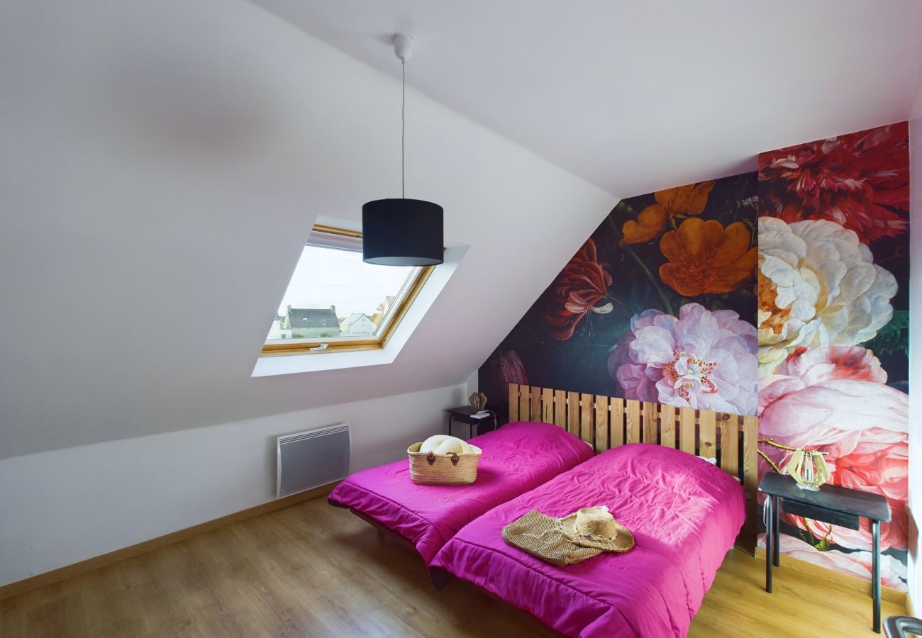 Ferienhaus in Penmarch - 300m von der wilden Küste, Familienhaus für 8