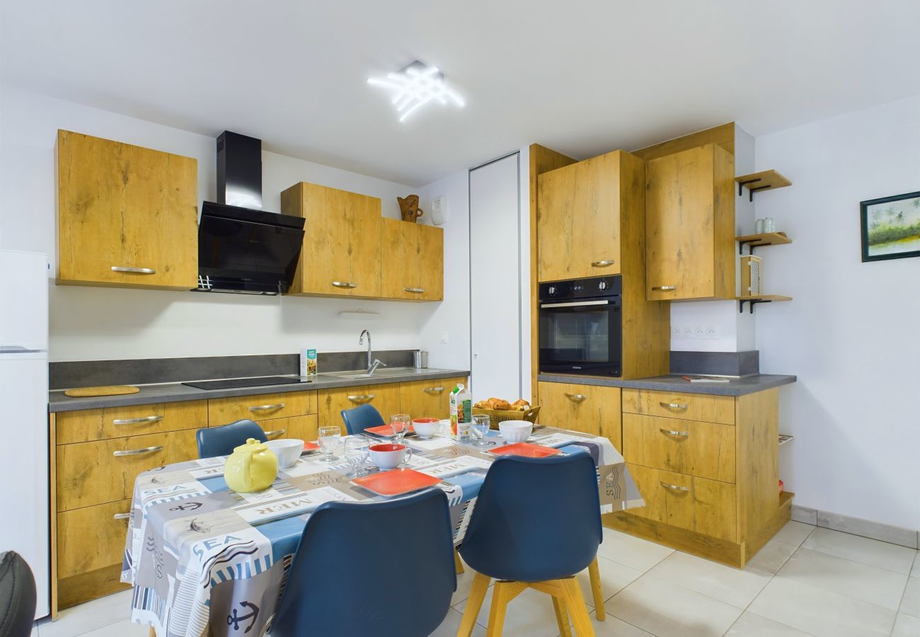 Ferienwohnung in Pléneuf-Val-André - 45m vom Strand - Meerblick - Wohnung für 4 Pers.
