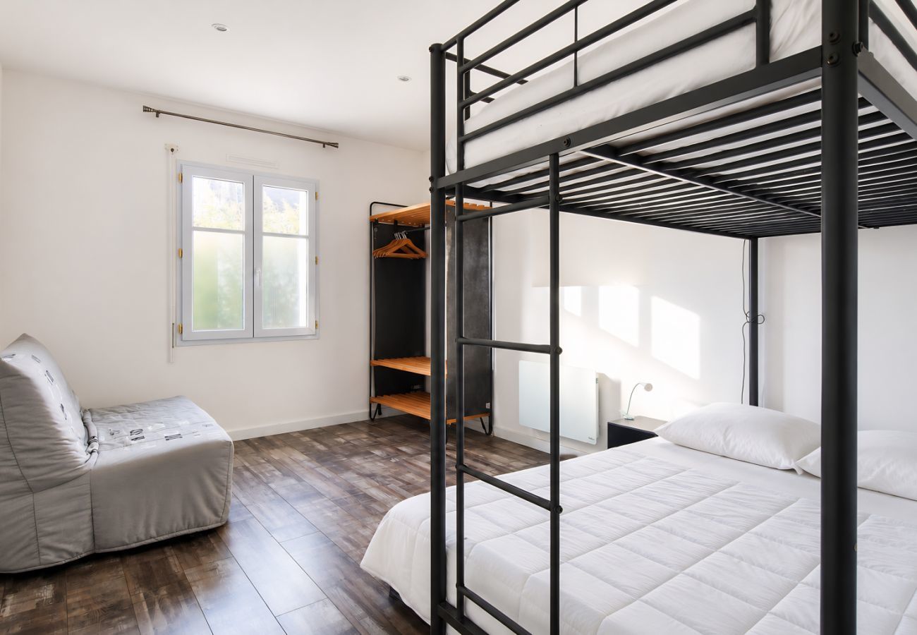 Ferienhaus in La Guérinière - 300m von Stränden - Haus mit Garten für 12