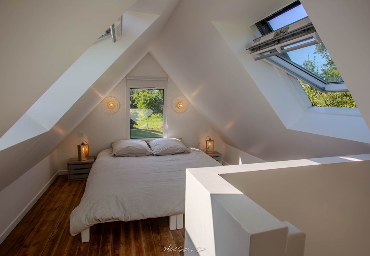 Ferienhaus in Penvénan - Haus 300 m vom Meer entfernt mit Garten