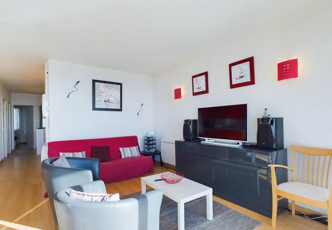 Ferienwohnung in Les Sables-d´Olonne - Apartment mit Meerblickbalkon für 6 Personen!