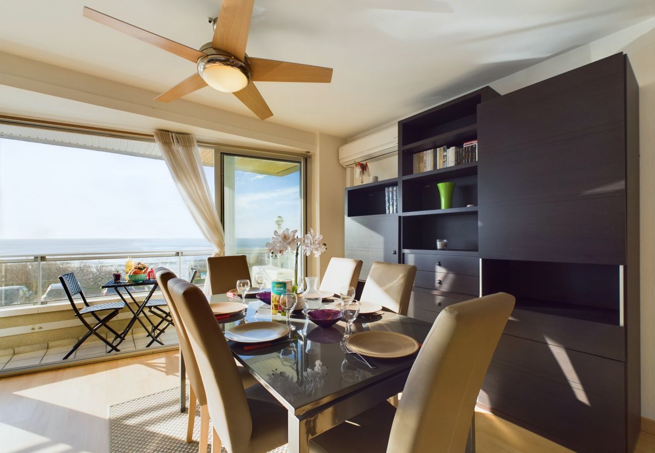 Ferienwohnung in Les Sables-d´Olonne - Apartment mit Meerblickbalkon für 6 Personen!