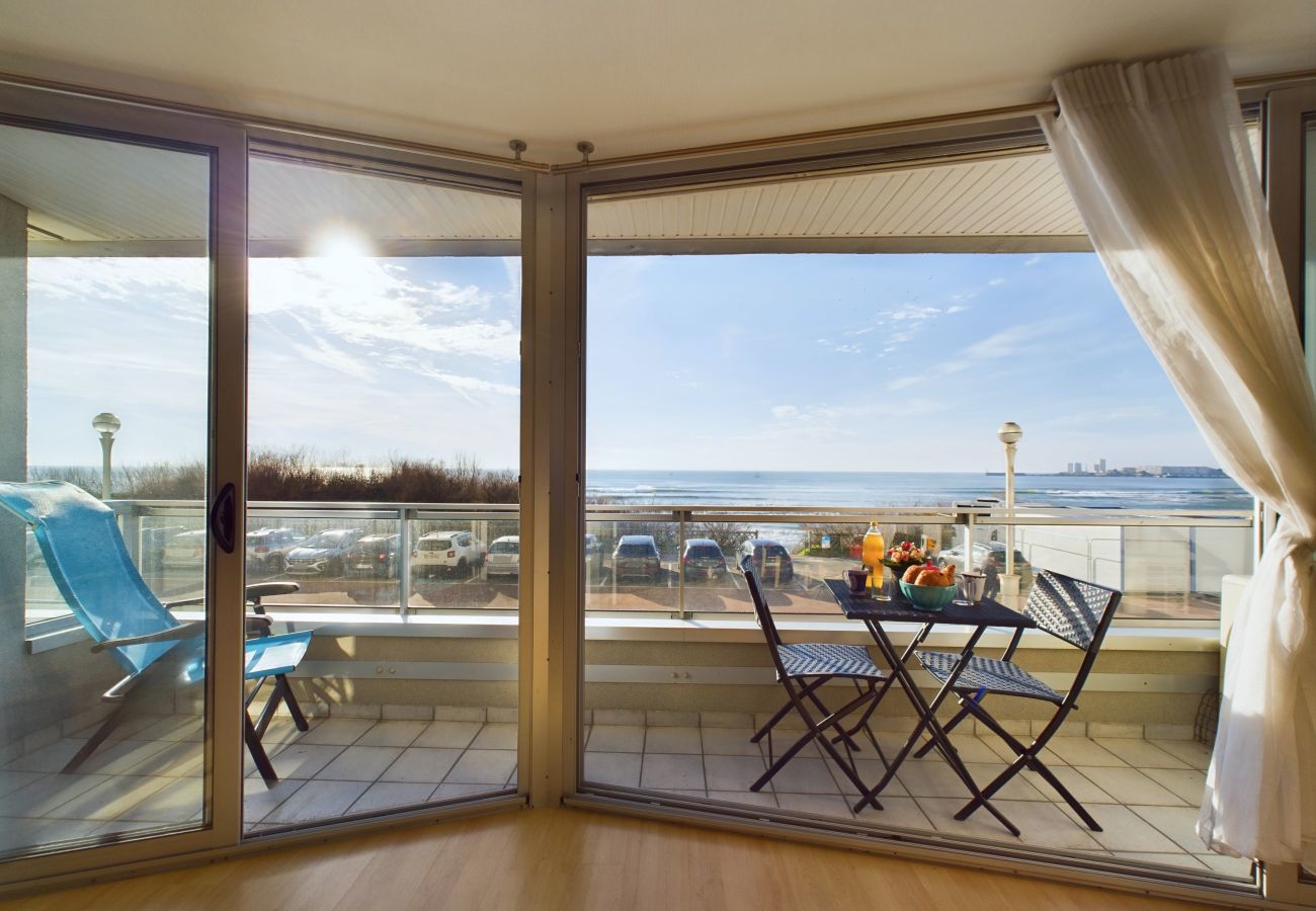 Ferienwohnung in Les Sables-d´Olonne - Apartment mit Meerblickbalkon für 6 Personen!