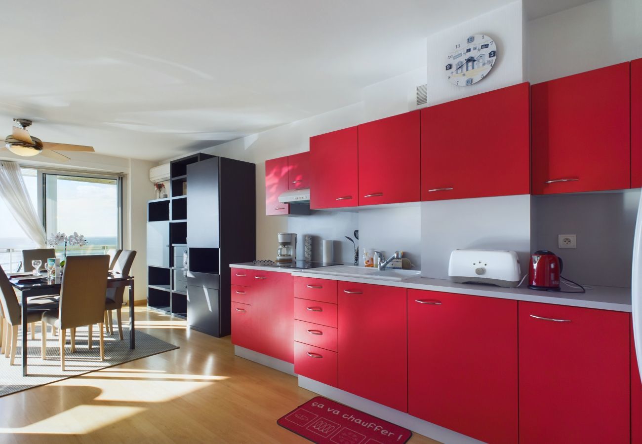 Ferienwohnung in Les Sables-d´Olonne - Apartment mit Meerblickbalkon für 6 Personen!