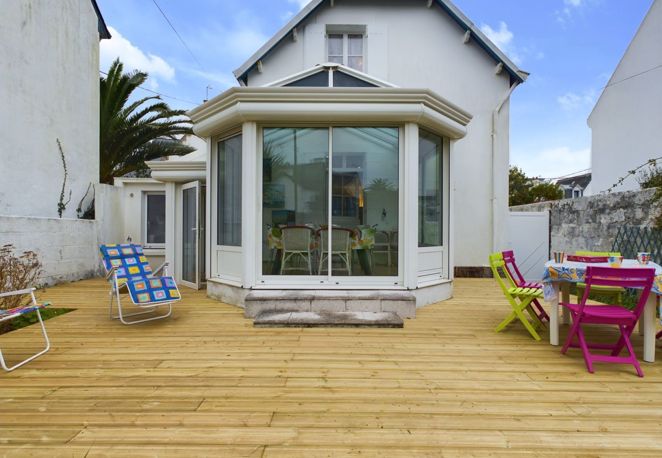 Ferienhaus in Concarneau - 110 m vom Strand entfernt, Haus für 6 Personen