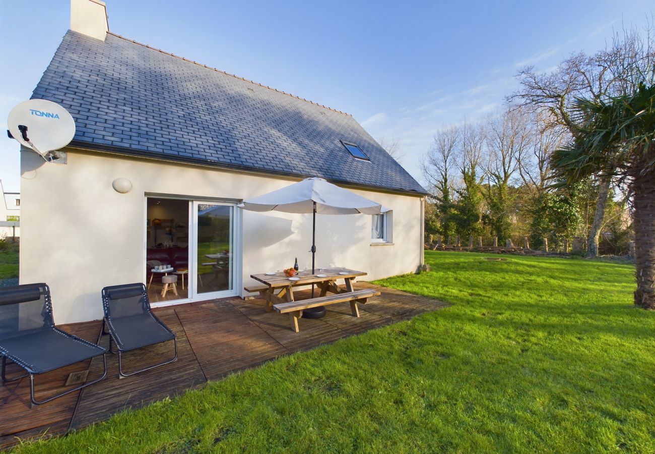 Ferienhaus in Plomeur - Haus für 8 in Plomeur - Großer Garten 