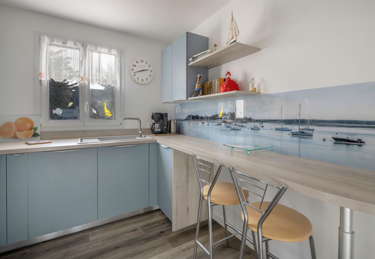 Ferienhaus in Le Croisic - Haus 950m vom Meer entfernt mit Garten für 6