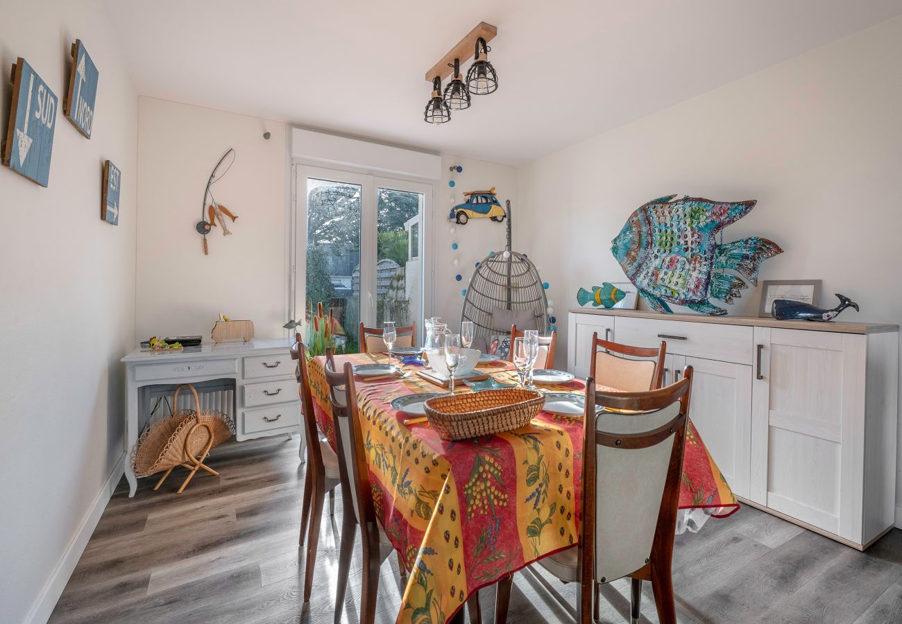 Ferienhaus in Le Croisic - Haus 950m vom Meer entfernt mit Garten für 6