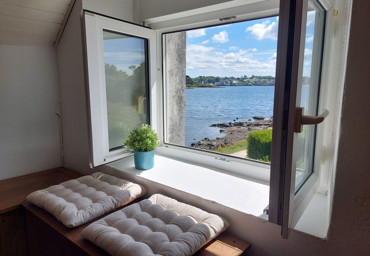 Ferienwohnung in Plouguerneau - Meerblick - Haus mit Garten für 2 Personen