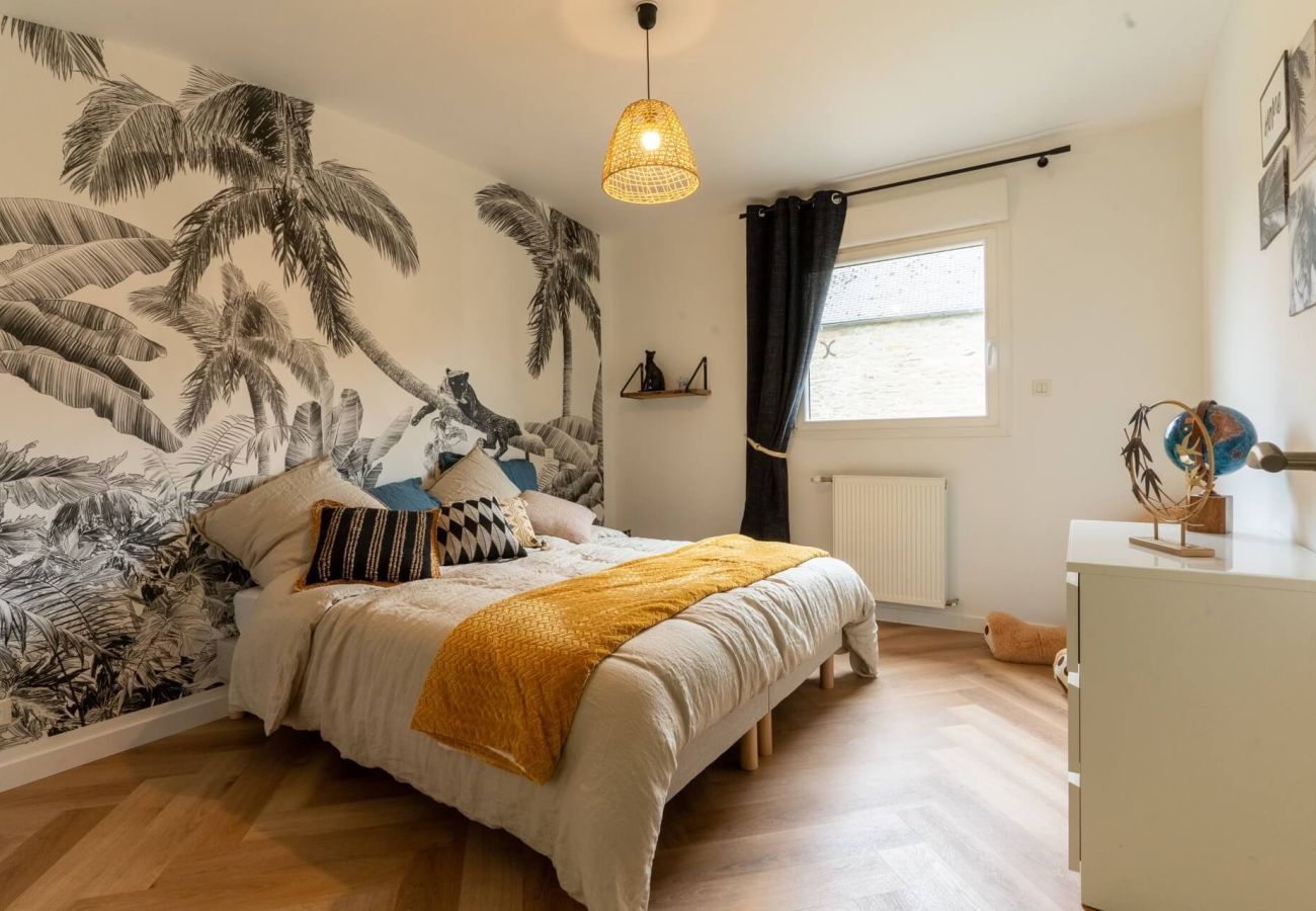 Villa in Guissény - Villa Ty Amor– Großem Garten und Whirlpool für 9