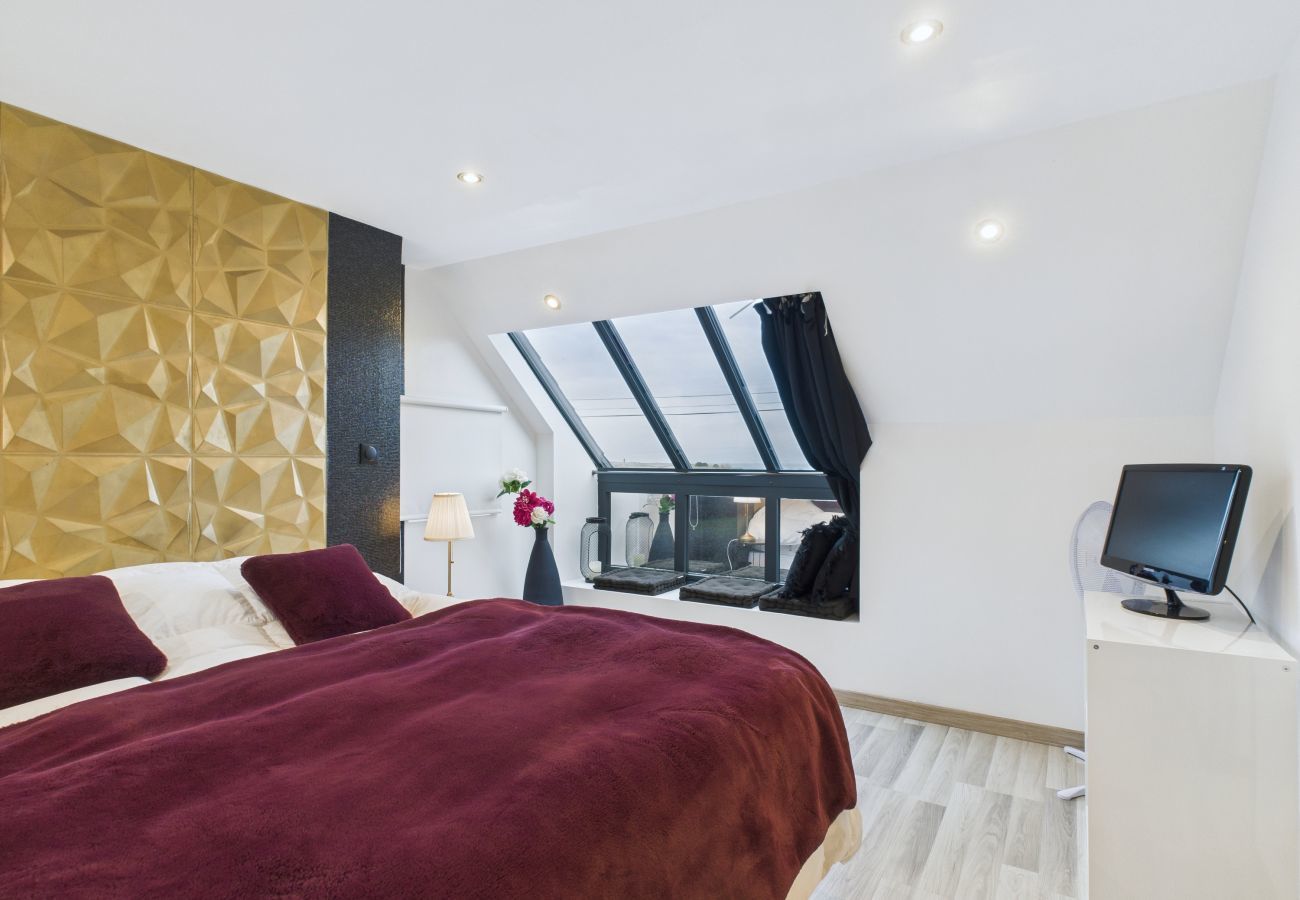 Ferienhaus in Plouguerneau - Ti Venan - Haus gegenüber der Insel Venan für 2