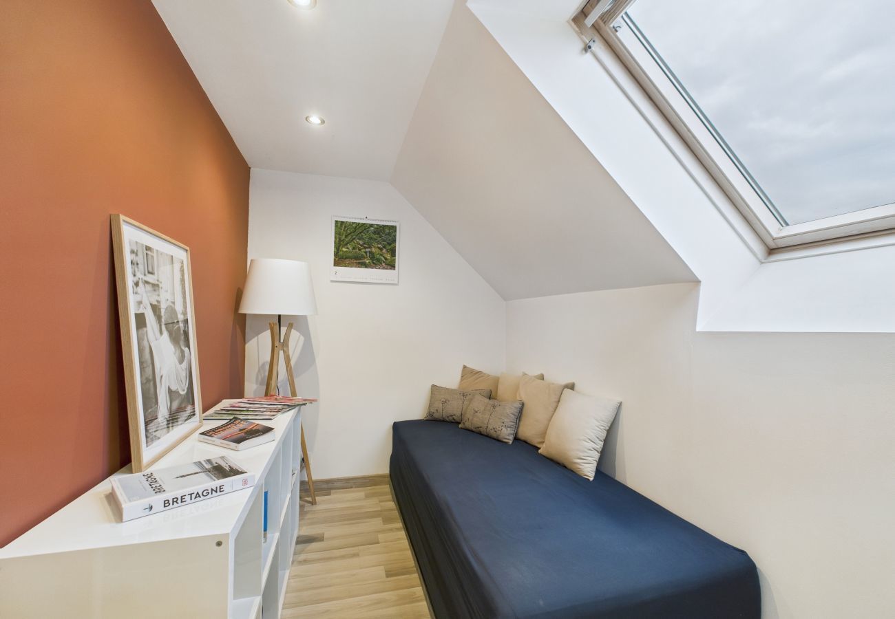Ferienhaus in Plouguerneau - Ti Venan - Haus gegenüber der Insel Venan für 2