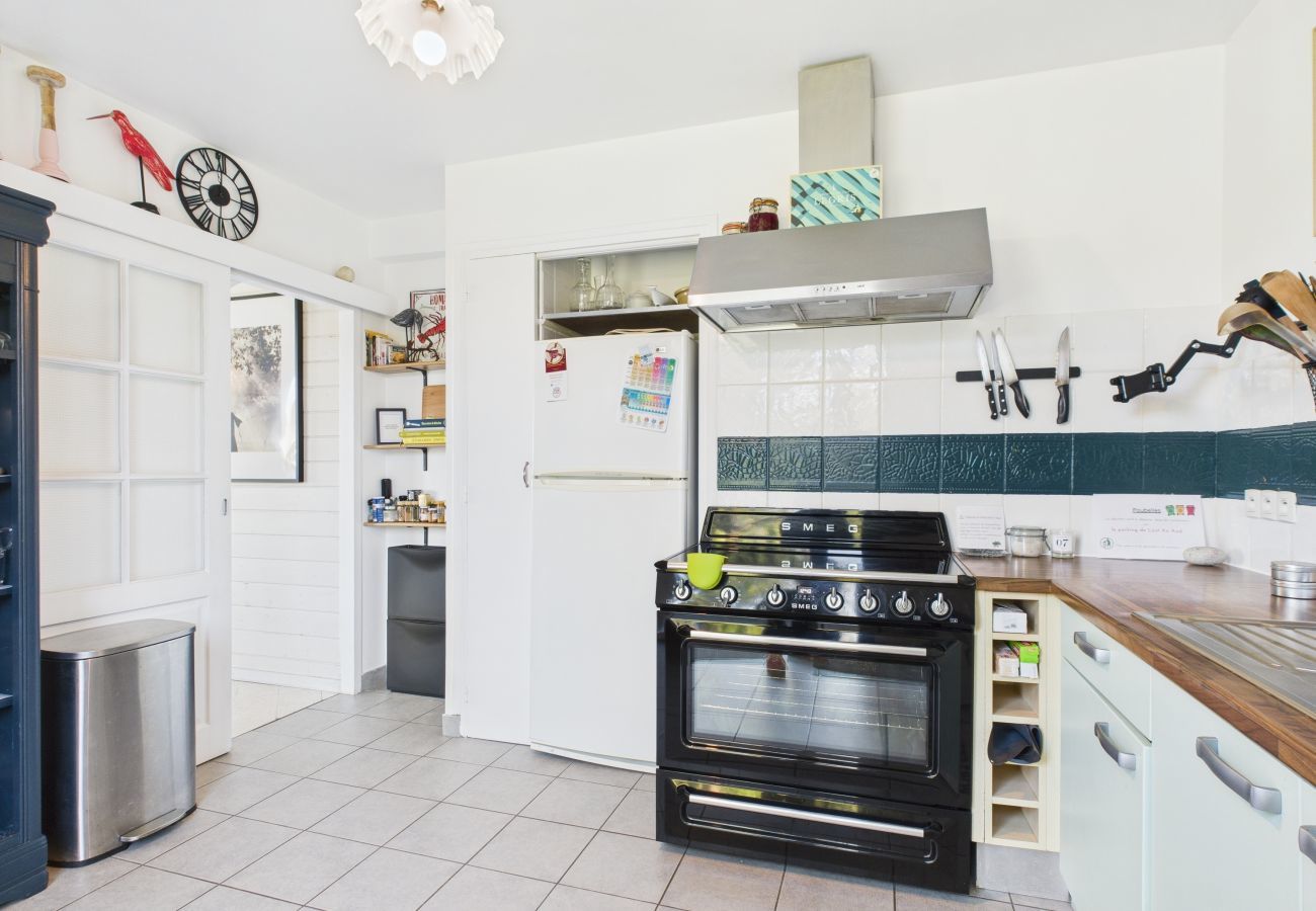 Ferienhaus in Plouguerneau - Ty Gwen Mar - Haus mit den Füßen im Wasser für 6