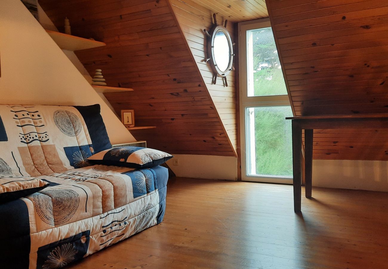 Ferienhaus in Plouguerneau - Haus mit Meerblick für 6, 100 m vom Strand entfernt
