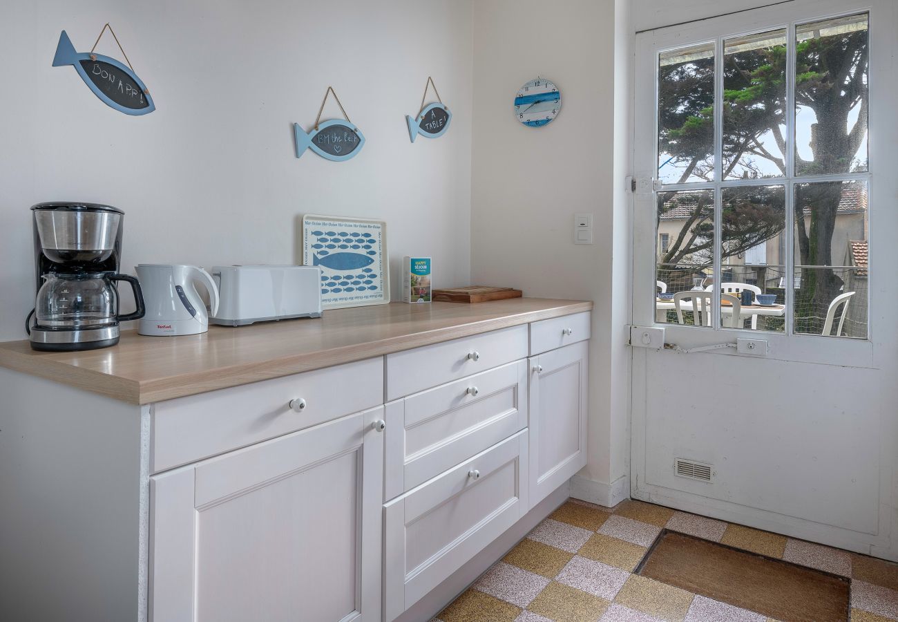 Ferienhaus in La Bernerie-en-Retz - Haus für 12 - Meerblick - Strand in La Bernerie