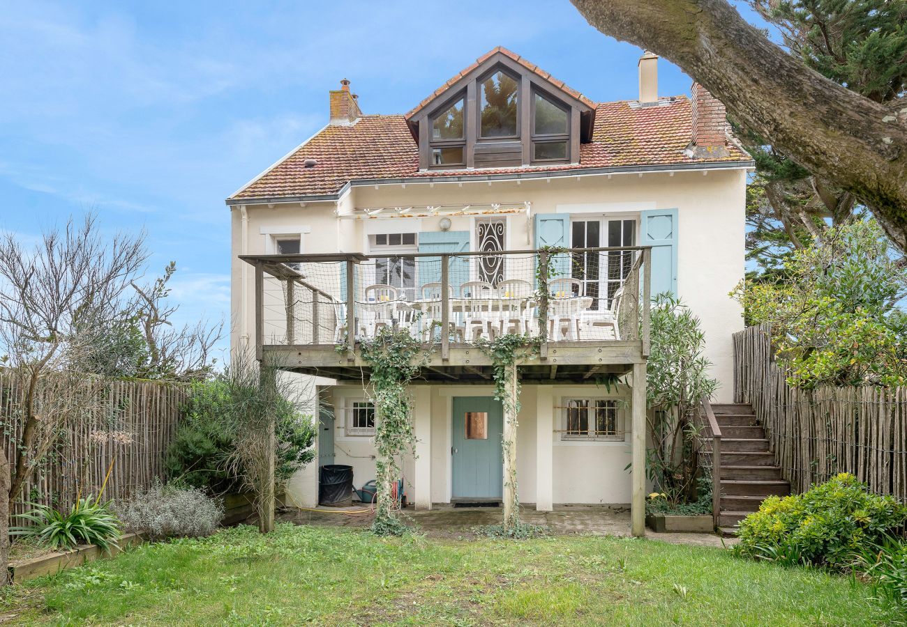 Ferienhaus in La Bernerie-en-Retz - Haus für 12 - Meerblick - Strand in La Bernerie