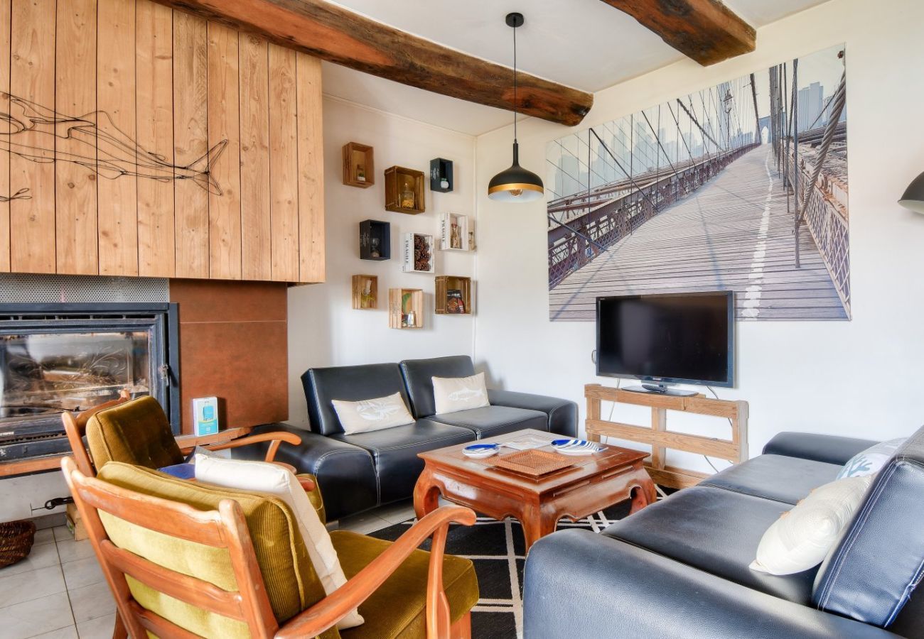 Ferienhaus in La Guérinière - Haus 200m vom Meer - 6 Erwachsene - 2 Kinder