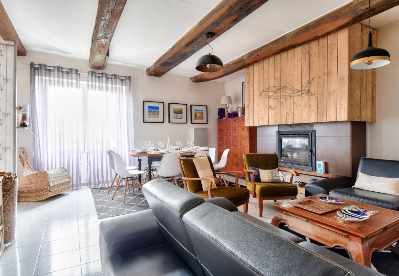Ferienhaus in La Guérinière - Haus 200m vom Meer - 6 Erwachsene - 2 Kinder