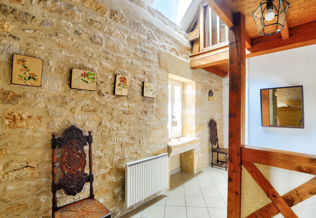 Ferienhaus in Saint-Léon-sur-Vézère - Steinhaus am Fuße der Vézère, für 6 Personen