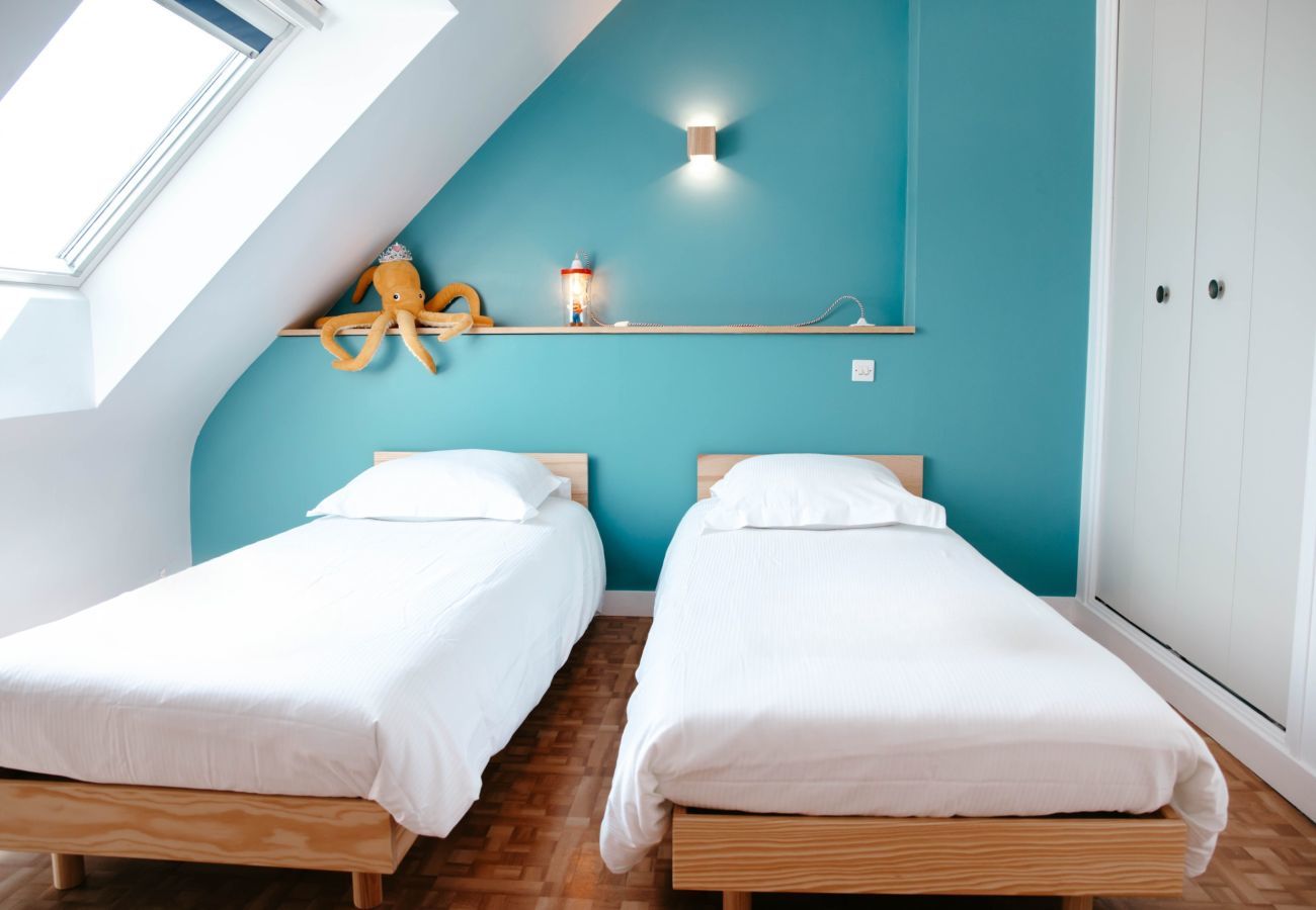 Ferienhaus in Plounéour-Trez - Haus für 6, 200m bis zum Meer in Plounéour Trez