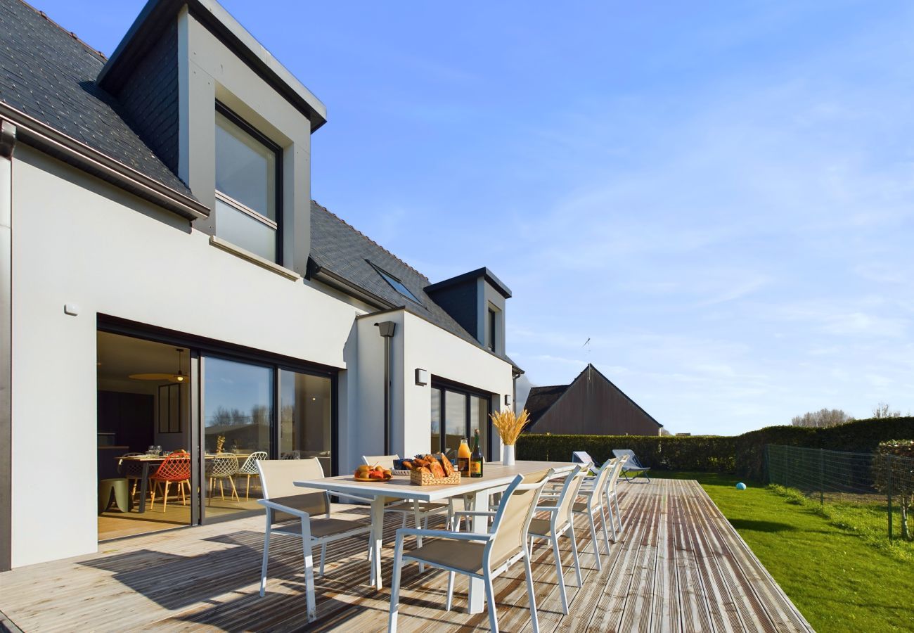 Ferienhaus in Penmarch - Haus für 10 - Garten - 600 m vom Strand entfernt
