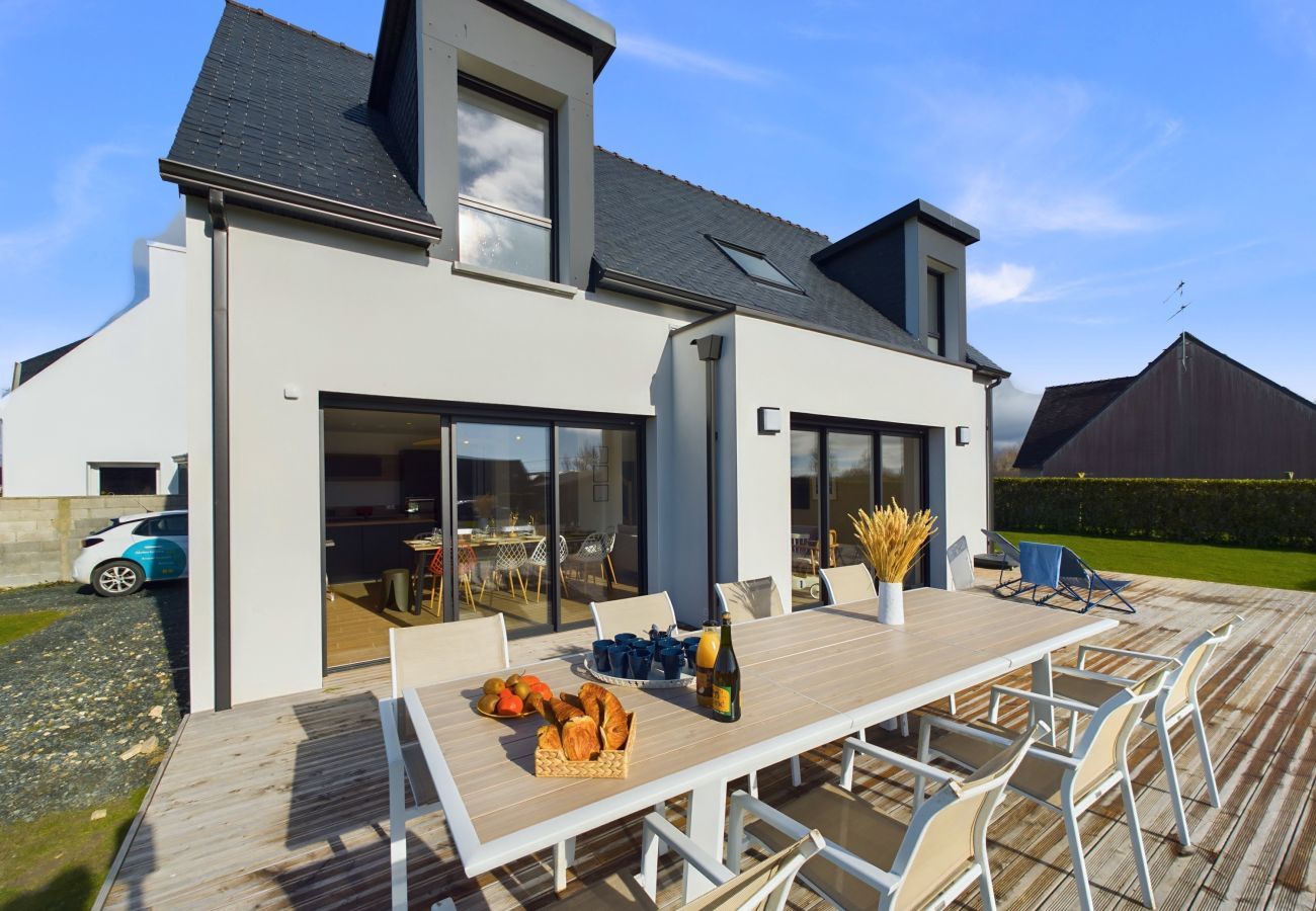 Ferienhaus in Penmarch - Haus für 10 - Garten - 600 m vom Strand entfernt