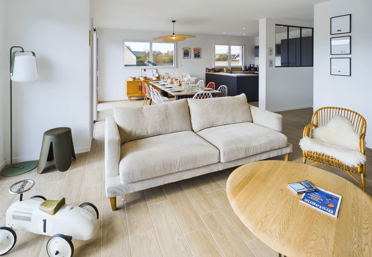 Ferienhaus in Penmarch - Haus für 10 - Garten - 600 m vom Strand entfernt
