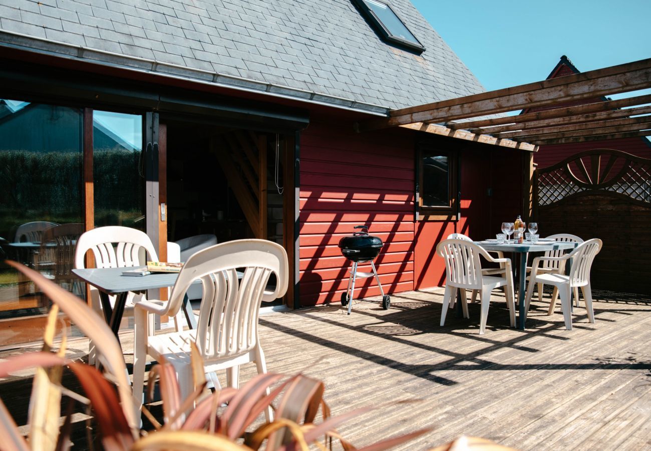 Ferienhaus in Plouguerneau - 100 m vom Strand entfernt, Chalet auf der Düne für 5