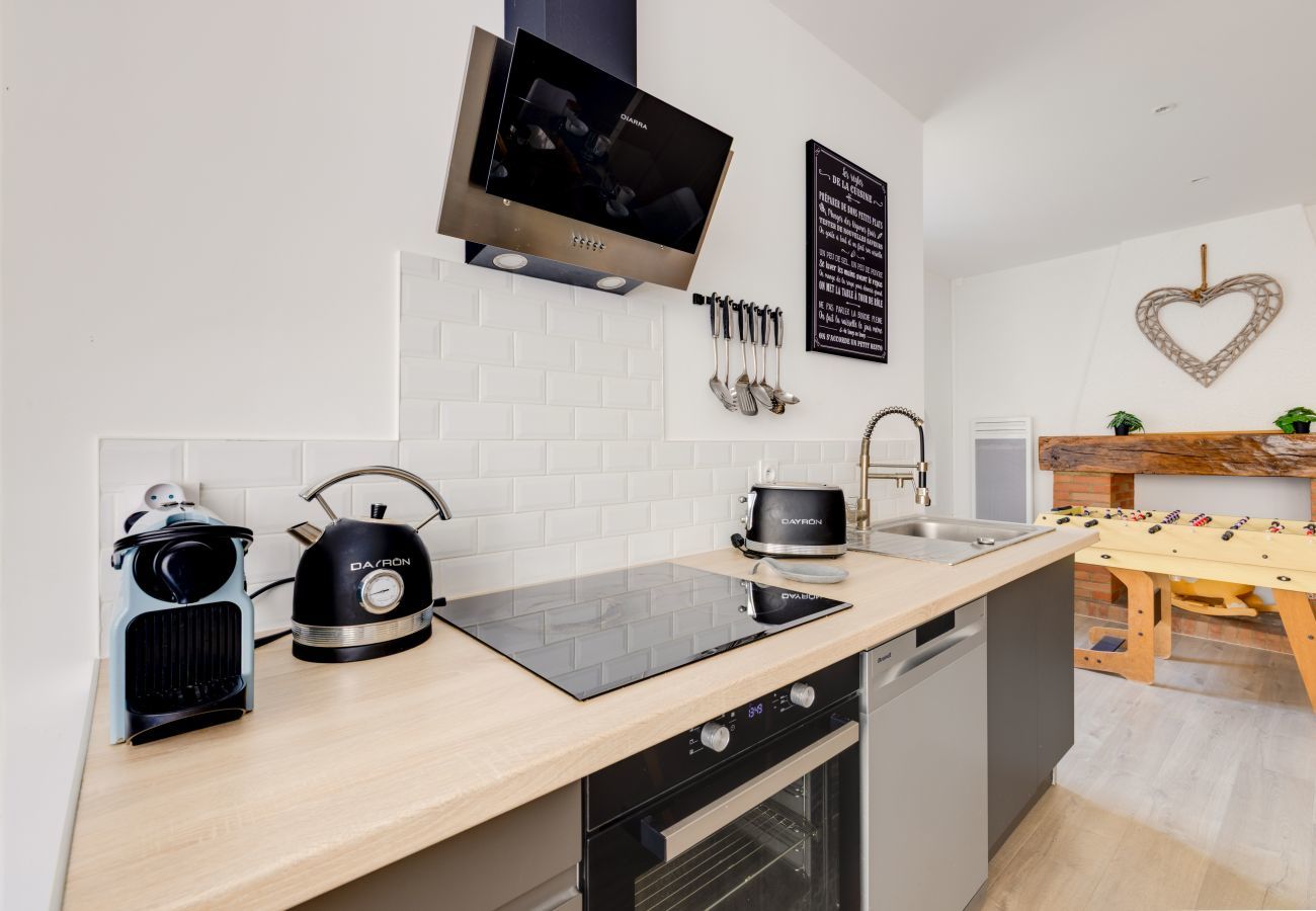 Ferienhaus in Montignac - Modernes Steinhaus mit Terrasse für 6 Personen