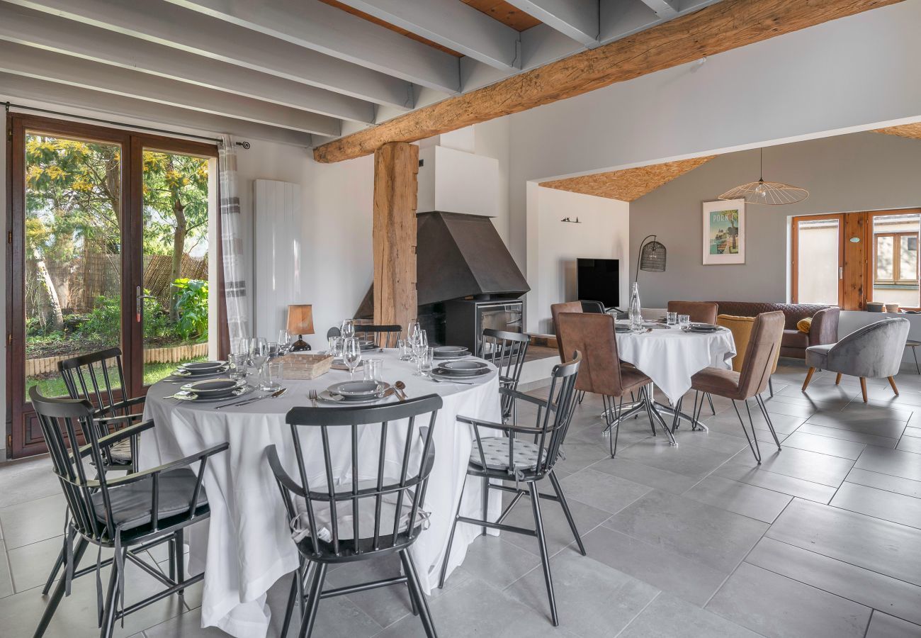 Ferienhaus in La Plaine-sur-Mer - Haus mit Anbau für 11, 800 m vom Meer entfernt