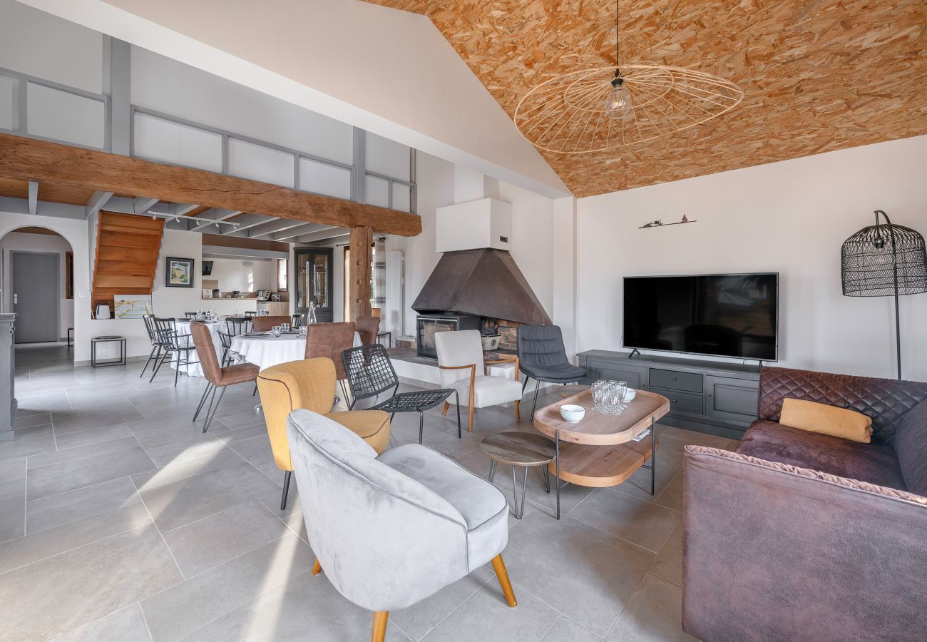 Ferienhaus in La Plaine-sur-Mer - Haus mit Anbau für 11, 800 m vom Meer entfernt